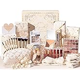 Teen Girl Gifts Trendy Stuff, 10 Positive Affirmation Cards & Empowering Challenges to Unlock 10 Wrapped Makeup Gift Set Motivational Birthday Valentines Day Gift Basket for Tween & Teenage Girls