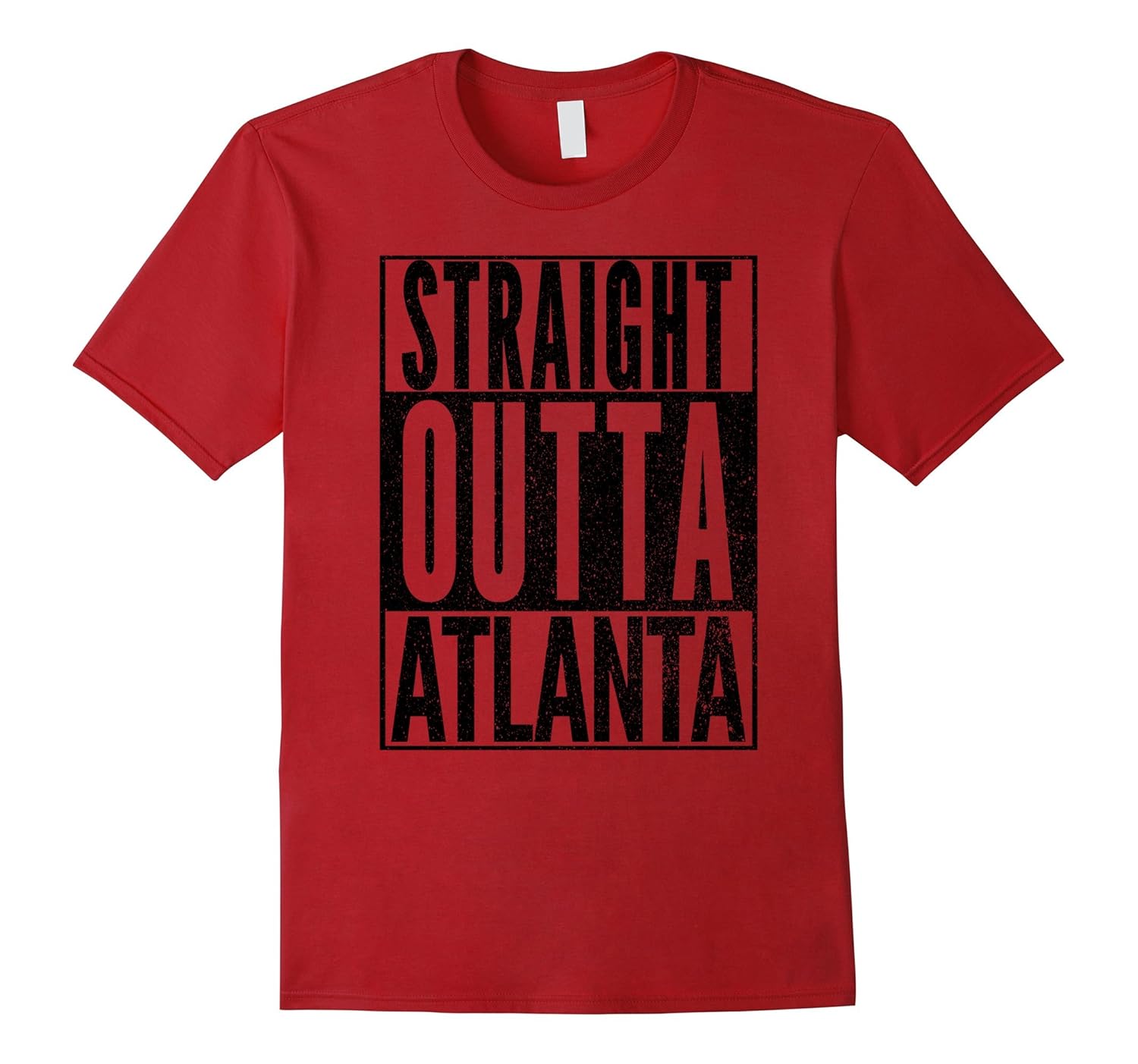 Straight Outta Atlanta Souvenir Novelty Love T ShirtArt