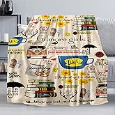 Soft Anti-Pilling Fleece Flannel Blanket, Cozy and Warm Throw Blanket for Sofa, Bed, Camping, Hypoallergenic & Wrinkle Resistant (50"x40")