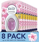 Febreze Bathroom Odour Fighter Blossom & Breeze 8 items