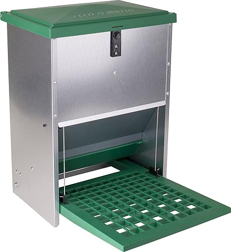 Automatic Treadle Feeder For Chickens And Other Poultry 6 8