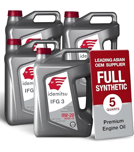 Amazon.com: Idemitsu IFG3 5W-30 SP/GF-7A Motor Oil – 5 Quart, Case