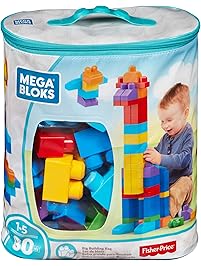 Mega Bloks 80-Piece Big Building Bag, Classic