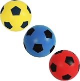 HTI Foam Football Size 5 Blue Red Yellow Durable Play Ball Toy view 6