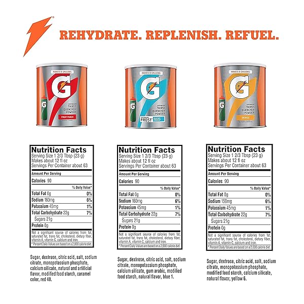 GATORADE THIRST QUENCHER 51OZ POWDER VARIETY PACK (PACK OF 3)