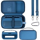 Lebakort Storage Case Kits Compatible with Bose SoundLink Flex 2nd Gen/Bose SoundLink Flex Portable Speaker (Blue Dusk Silicone Cover + Hard Case)