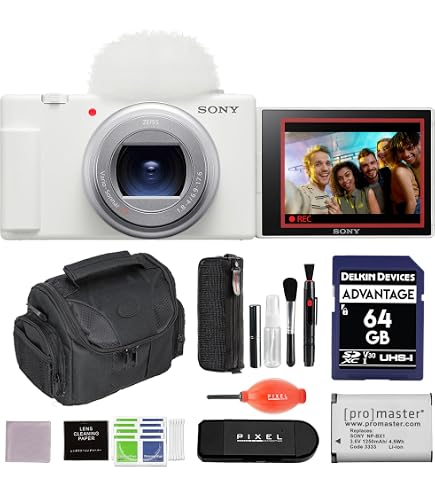 Amazon.com : Sony ZV-1 II Digital Camera (White) Advanced