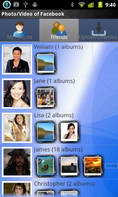 Power Album for Facebook