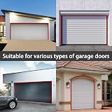 Gaahing Garage Door Seal Strip 10m White Weather Stripping Universal Adhesive view 4