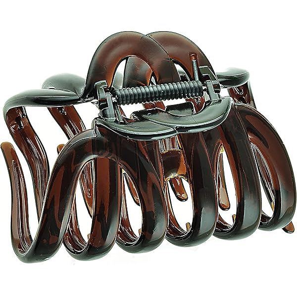 HAYHOI 4 Fermagli Per Capelli In Celluloide, Ganascia Francese A