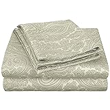 SUPERIOR Cotton Blend Bed Sheet Set, Italian