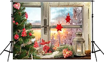 Sfondi Natalizi Per Vetrine.2 1 X 1 5 M Fotografia Sfondo Invernale Neve Outdoor Photo Sfondo Legno Vetrina Di Natale Verde Chiaro Studio Puntelli Amazon It Elettronica