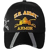 Artisan Owl Officially Licensed US Army Armor Embroidered Baseball Cap