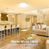 Lepro Bathroom Light Warm White 15W 1500 lm IP54 3000K Round Ceiling Light view 5