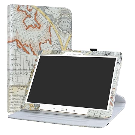 LiuShan Samsung Galaxy Tab S 10.5 Rotary hülle, 360°rotierenden Drehbares Standfunktion hülle mit Schöne Muster für Samsung G