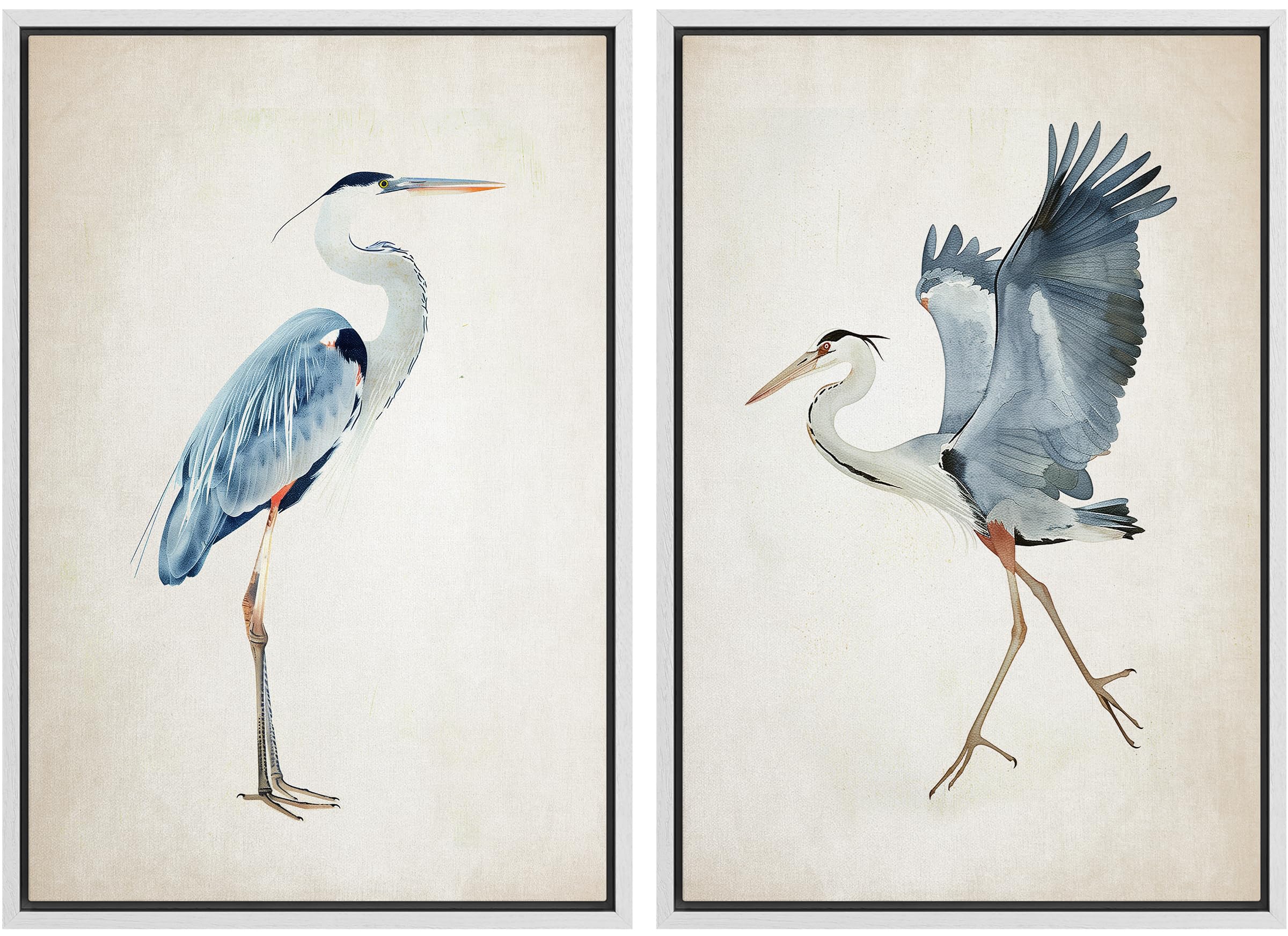 MUDECOR Framed Canvas Print Wall Art Set Elegant