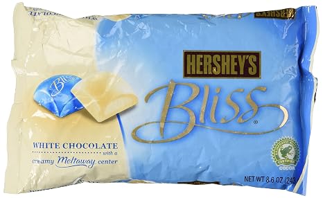Hershey's bliss with creamy meltaway center White chocolate (034000149759)