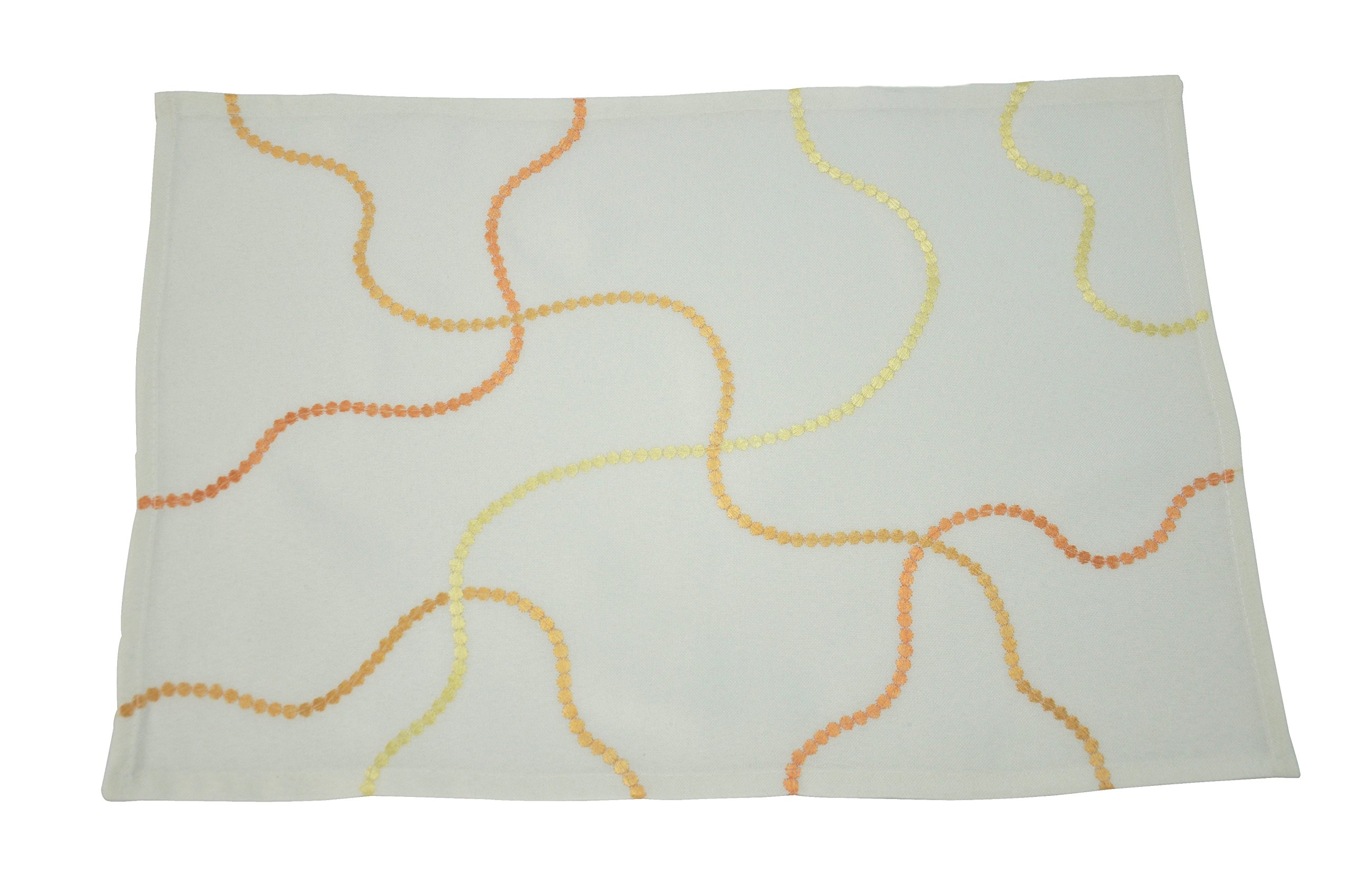 Bellanda 3024 35x50 Rectangular Placemat, Polyester, champagne, 50 x 35 x 0.5 cm