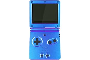 IPS Ready Upgraded eXtremeRate Chameleon Purple Blue Glossy Custom Replacement Housing Shell for Gameboy Advance SP GBA SP – Compatible with Both IPS & Standard LCD – Console & Screen NOT Included