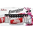 Energizer MAX AA Batteries (16 Pack), Double A Alkaline Batteries