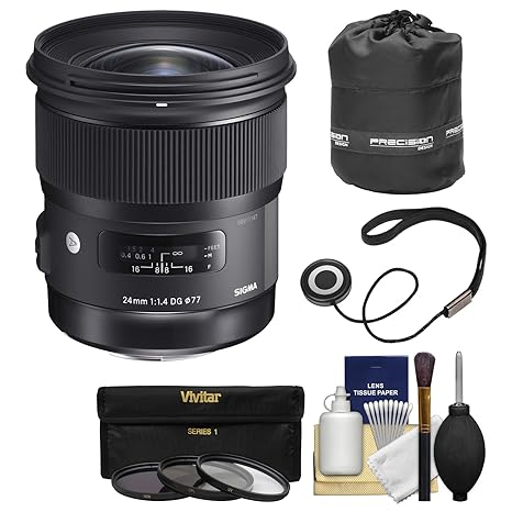 Sigma 24 mm f/1,4 arte DG HSM objetivo para Canon EOS Cámaras ...