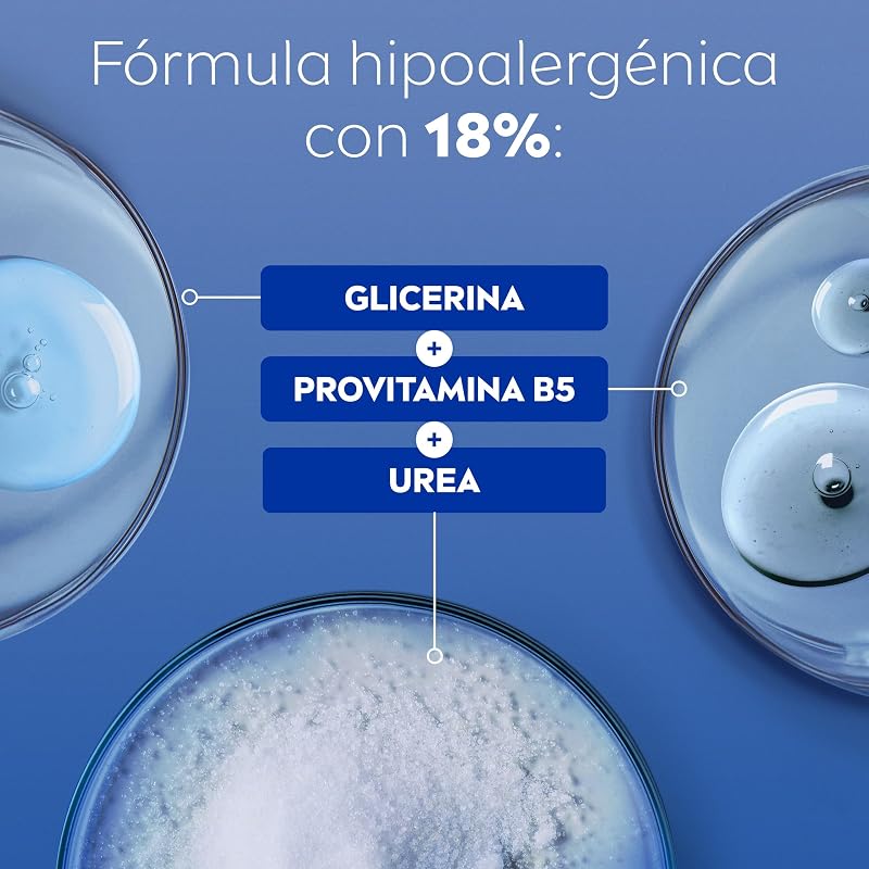 Repara & Cuida Crema hidratante corporal, facial y para manos (1 x 400 ml), crema hidratante con glicerina y urea, 72 h de hidratación para piel extra seca y áspera — foto 4 de 8