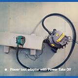 Cleva Vacmaster Wet and Dry Vacuum 20L 1600W L Class 240V Power Take Off view 6