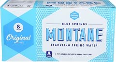 Montane, Sparkling Spring Water Original, 12 Fl Oz, 8 Pack