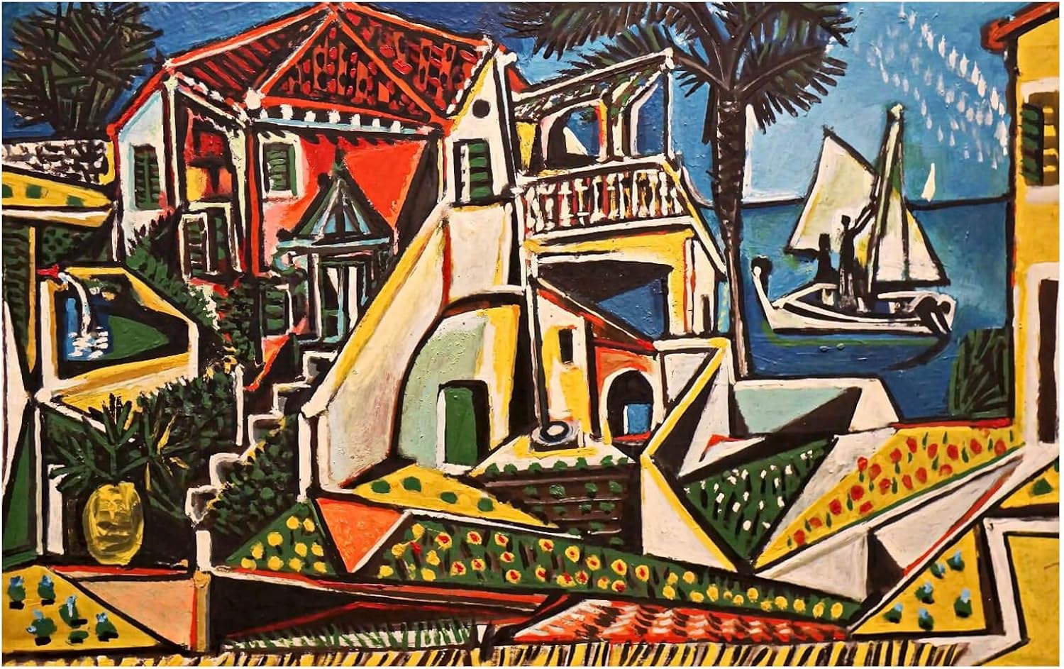 Spiffing Prints Pablo Picasso Mediterranean Landscape Large
