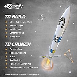 Estes 2008 Generic E2X Rocket-Building