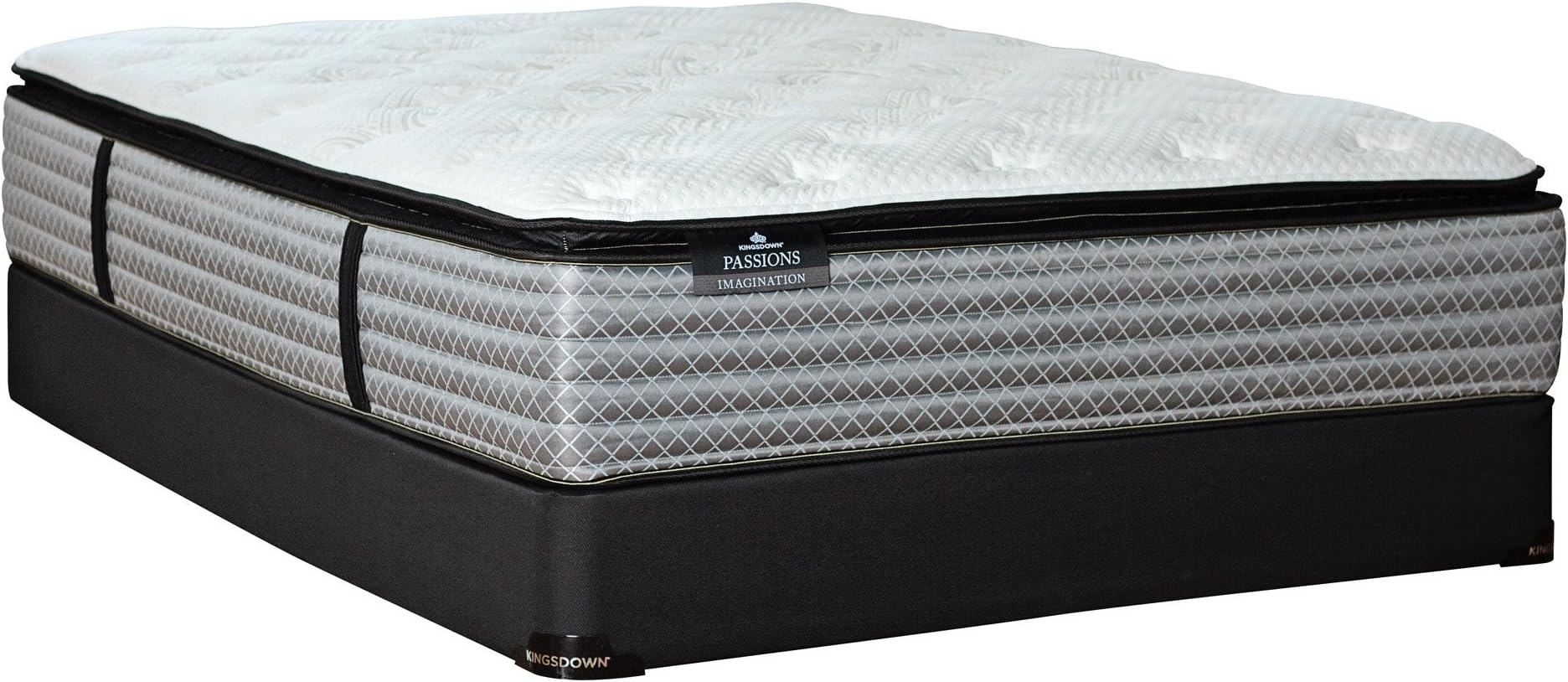 Kingsdown Passions Imagination Pillow Top Mattress and 9" Box Spring, King