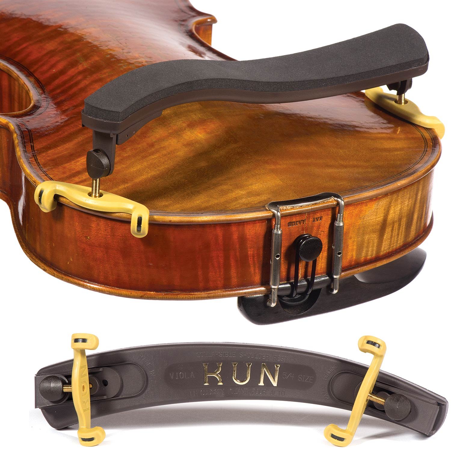 Kun Collapsible 5/4 Viola Shoulder Rest Pricepulse