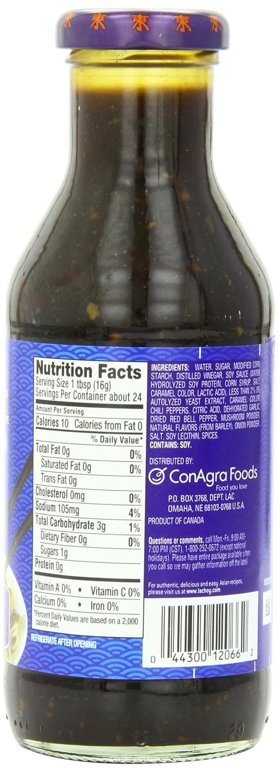 La Choy Teriyaki Sauce Nutrition Facts Besto Blog