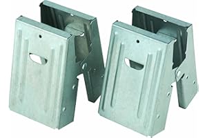 Task Tools Medium Duty Saw Horse Brackets, T88355, 2-Pack