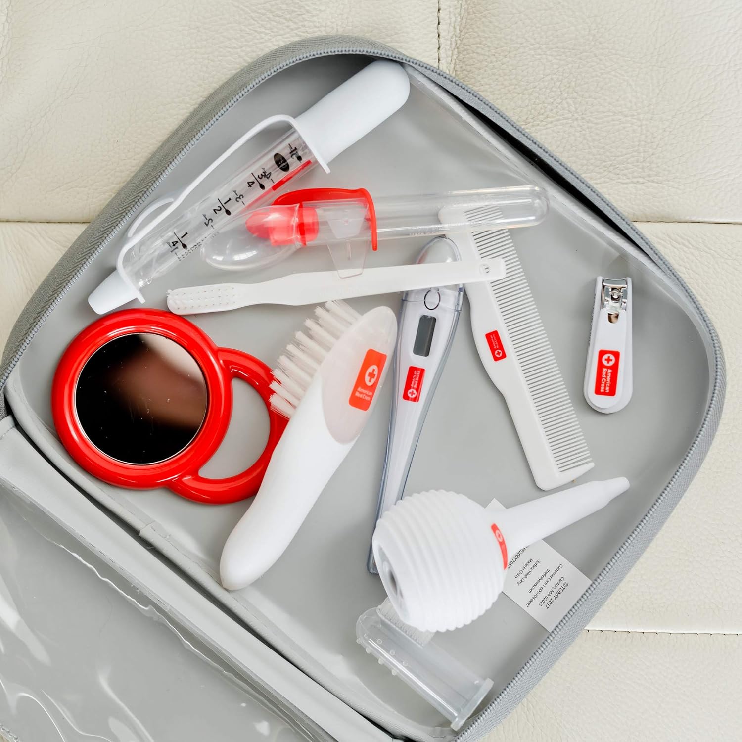 american red cross deluxe baby healthcare and grooming kit