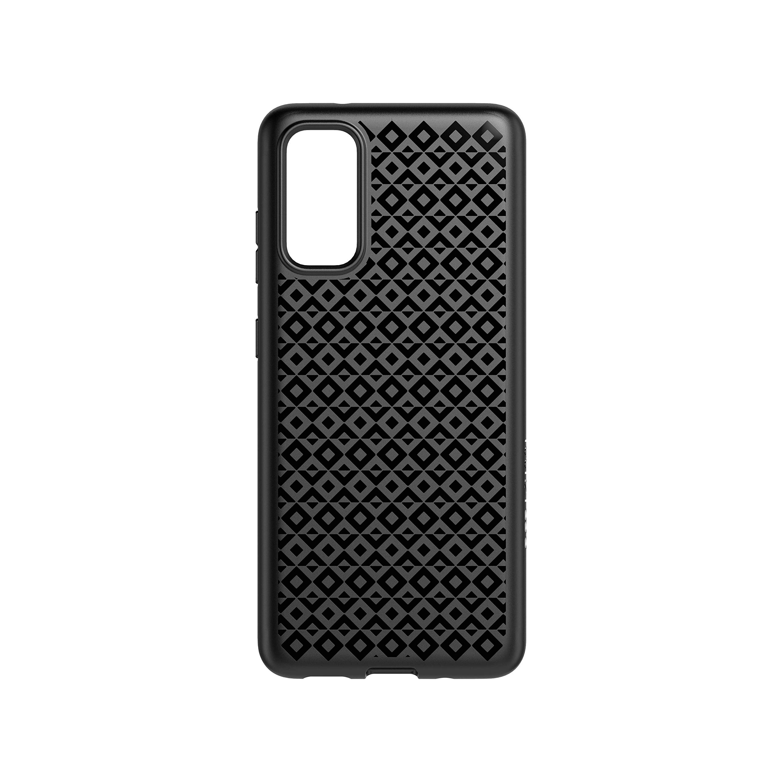 tech21 Studio Design for Samsung Galaxy S20 5G Phone Case with Germ Fighting Antimicrobial Properties and 8 ft. Drop Protection, Black