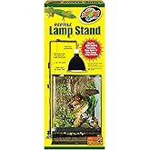 Zoo Med Reptile Lamp Stand, Full Size Black