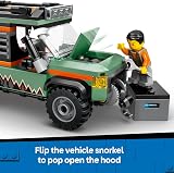 LEGO City Off-Road 4x4 Mountain Truck 60447 Building Toy Set 6+ years view 4