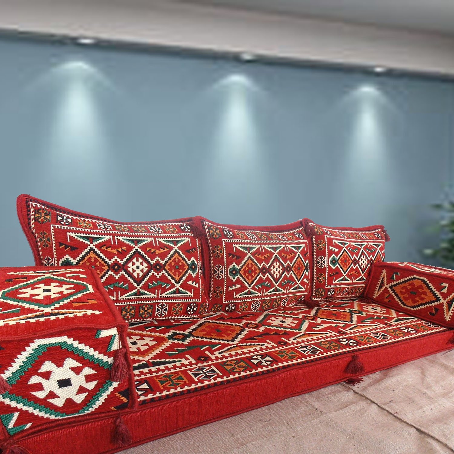 Spirit Of 76 Handmade Floor Sofa Set Arabic Majlis Arabic Jalsa