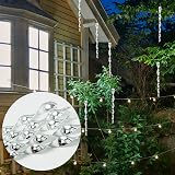 SZXMDKH 12Pcs Reflective Bird Deterrents 30cm Hanging Wind Spires view 4