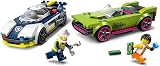 LEGO City Police Car and Muscle Car Chase 60415 Toy Set with Minifigures view 4