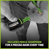 Tracer 4H Hard Lead Carpenters Pencils 12 Pack with Sharpener view 5
