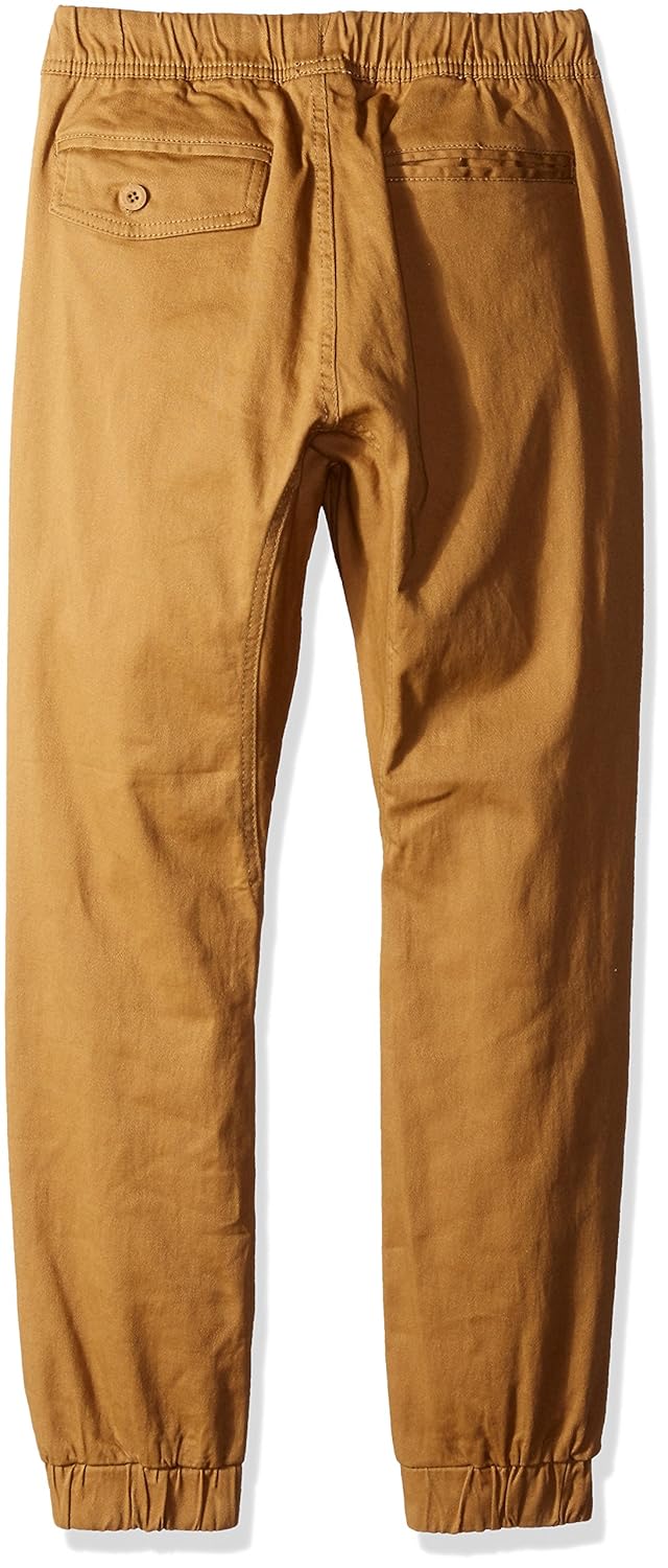 Southpole Boys Big Jogger Pants in Basic Stretch Twill Fabric