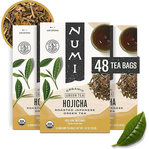 Amazon.com : Numi Organic Yuzu Bancha Japanese Green Tea, 48