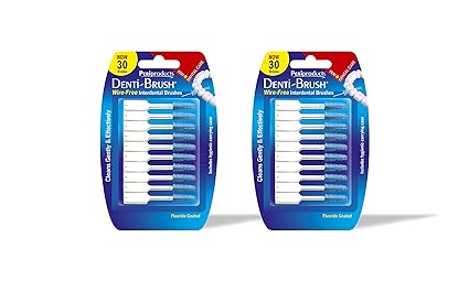 Denti - Brush - cepillos interdentales, pack de 2 (2x30 unidades)