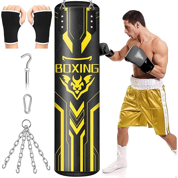 Rdx Punching Bags Xffzroom Punching Bag For Adults, 4ft PU Leather
