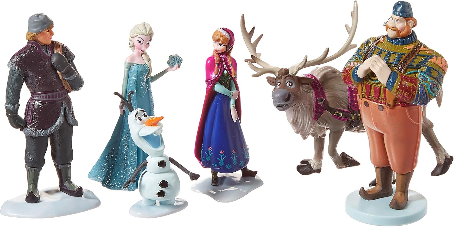 anna and elsa figurines