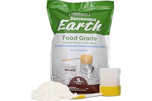 HARRIS Diatomaceous Earth Food Grade, 5lb with Powder Duster Included in The Bag…