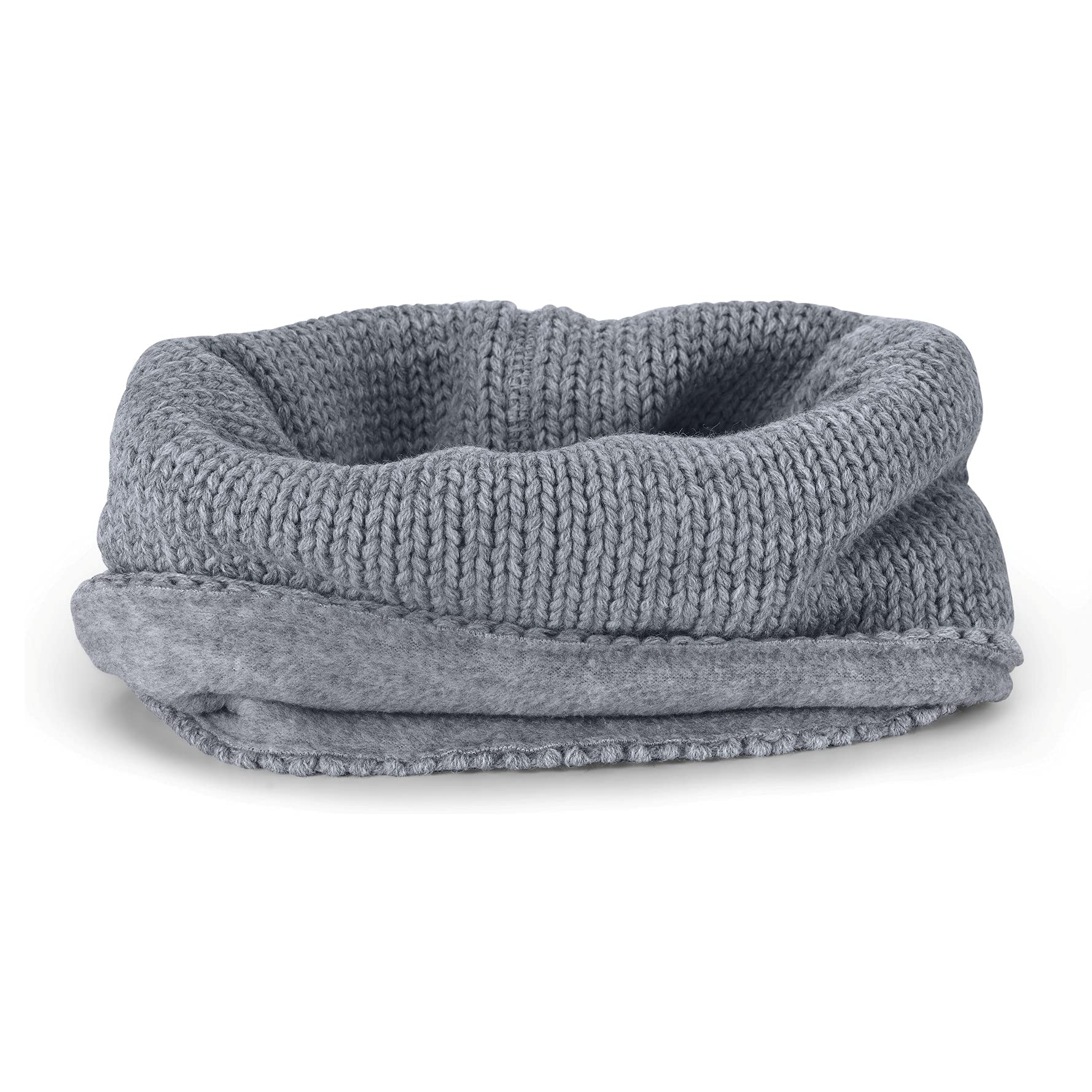 Sterntaler Baby Strick-schlupfschal Cold Weather Scarf, Silver Mel, One Size