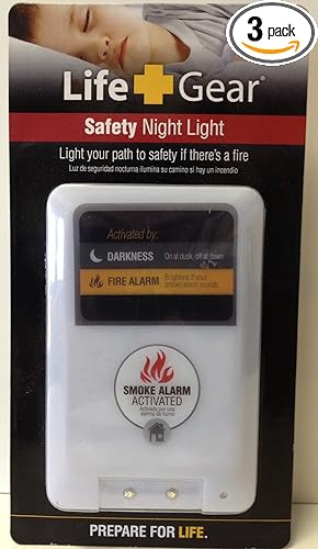 Life+Gear Fire Safety Night Light